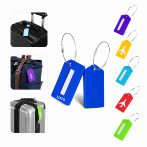 Custom FlexSeal Silicone Luggage Tags